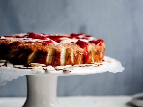 Raspberry Almond Ricotta Cake Gluten Free Keto Inspector Gorgeous