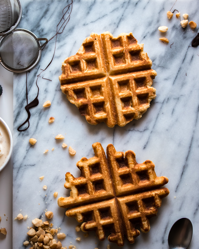 Low Carb Waffle Ice-Cream Sandwiches - Inspector Gorgeous