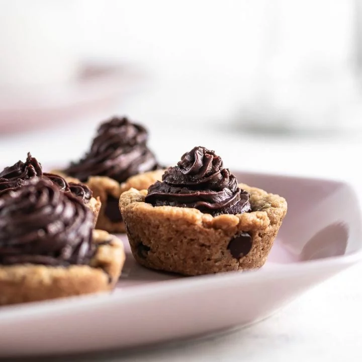 Keto-Friendly Chocolate Chip Cookie Cup