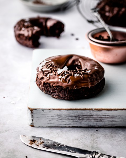 Light & Fluffy Keto Chocolate Cake Donuts - Inspector Gorgeous
